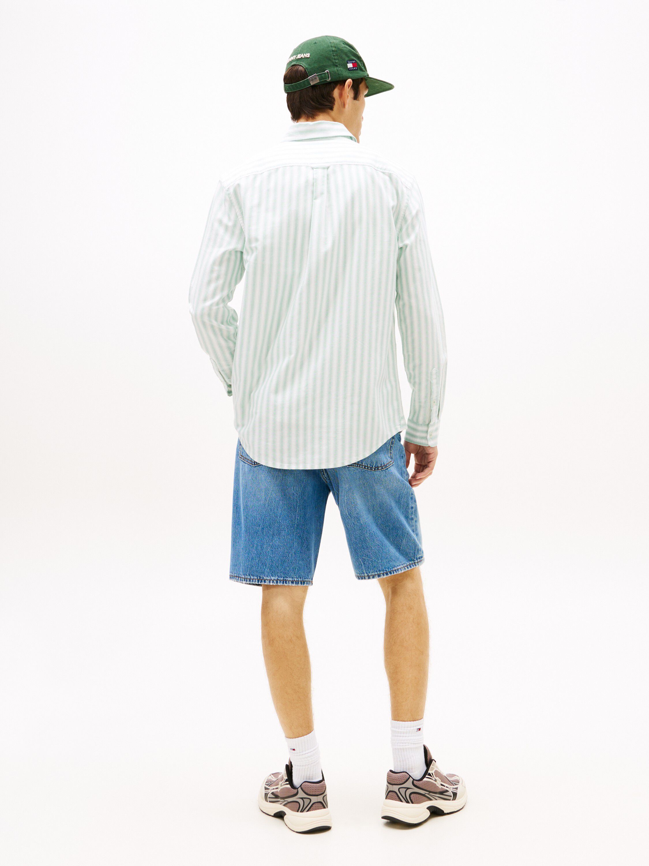 Regular Fit Stripe Oxford Shirt