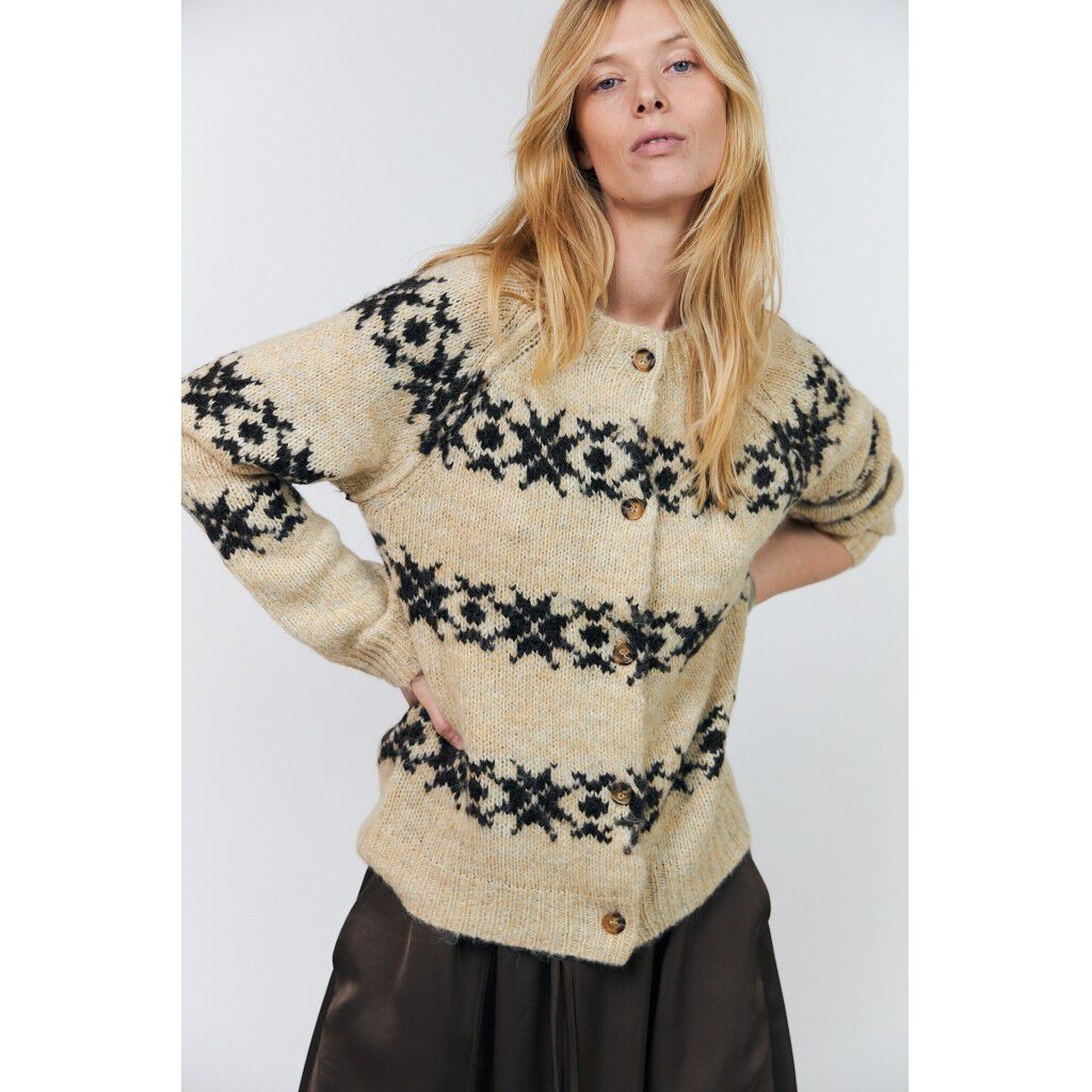 Padovall Cardigan Knit Ls