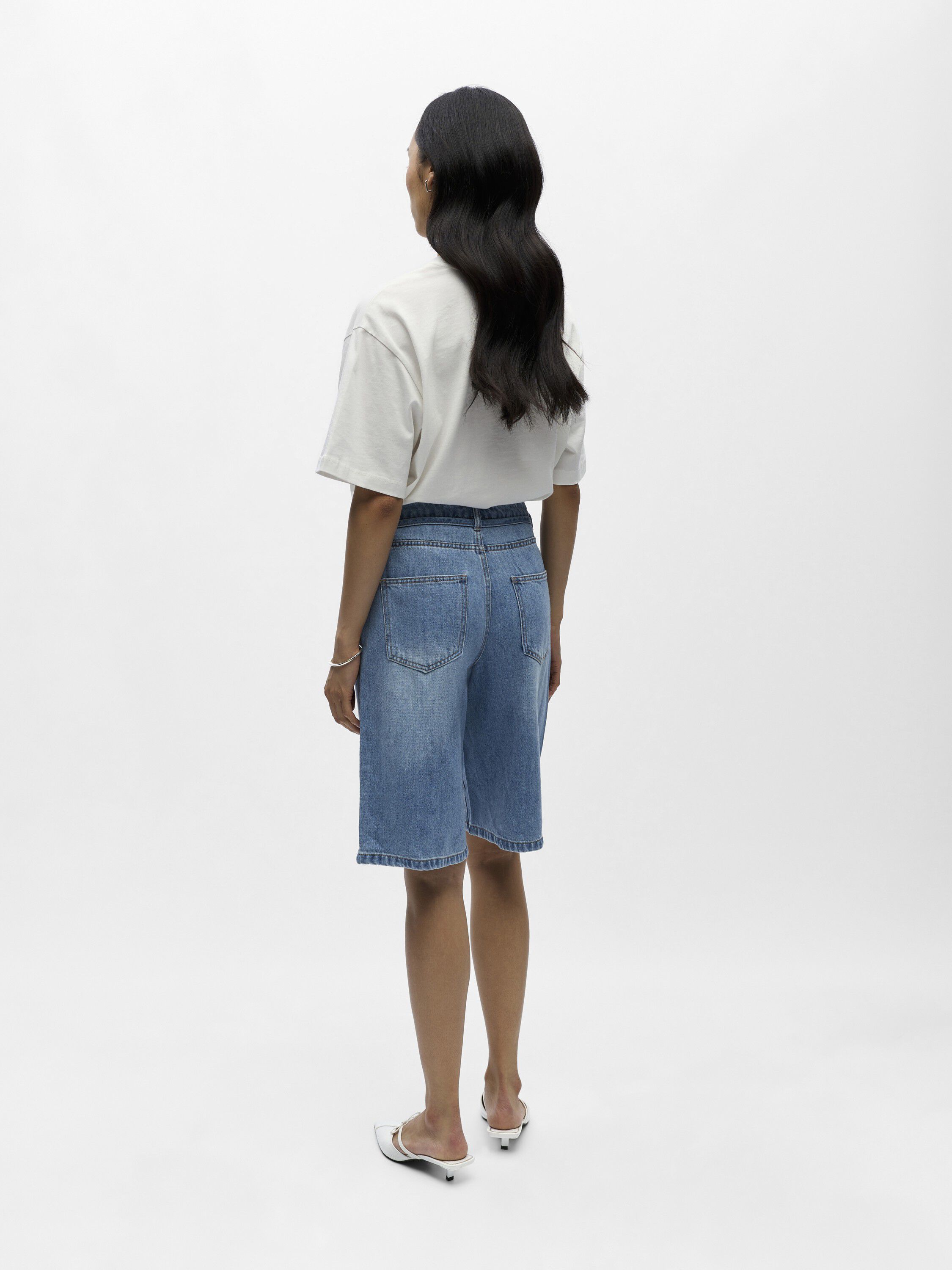 Objrosie Mw Lo Denim Long Shorts Noos