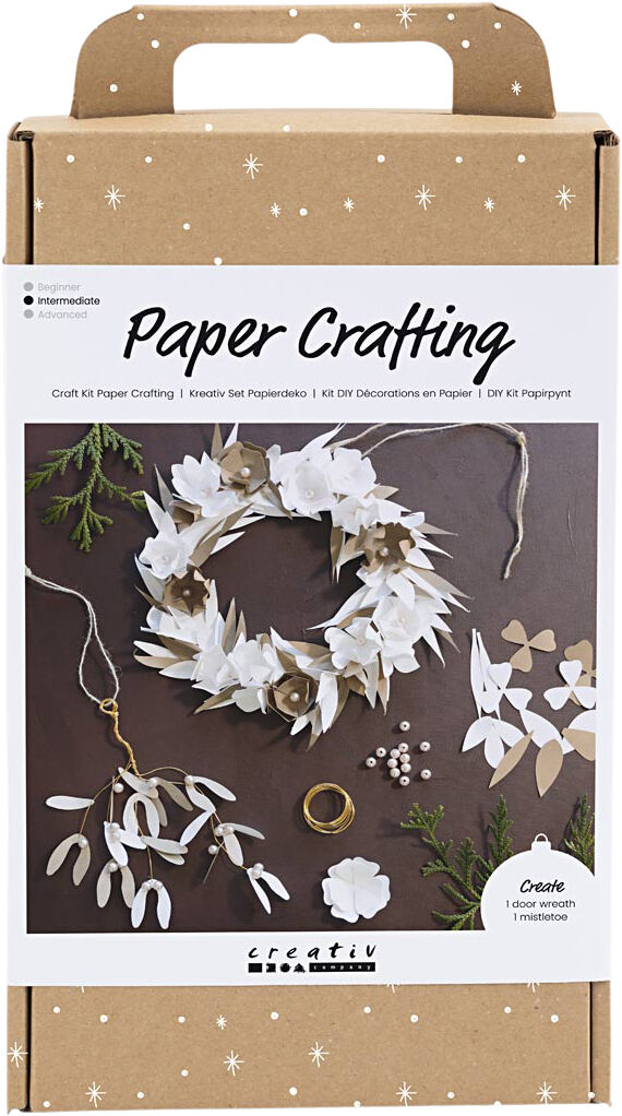 DIY Kit Papirpynt, Krans