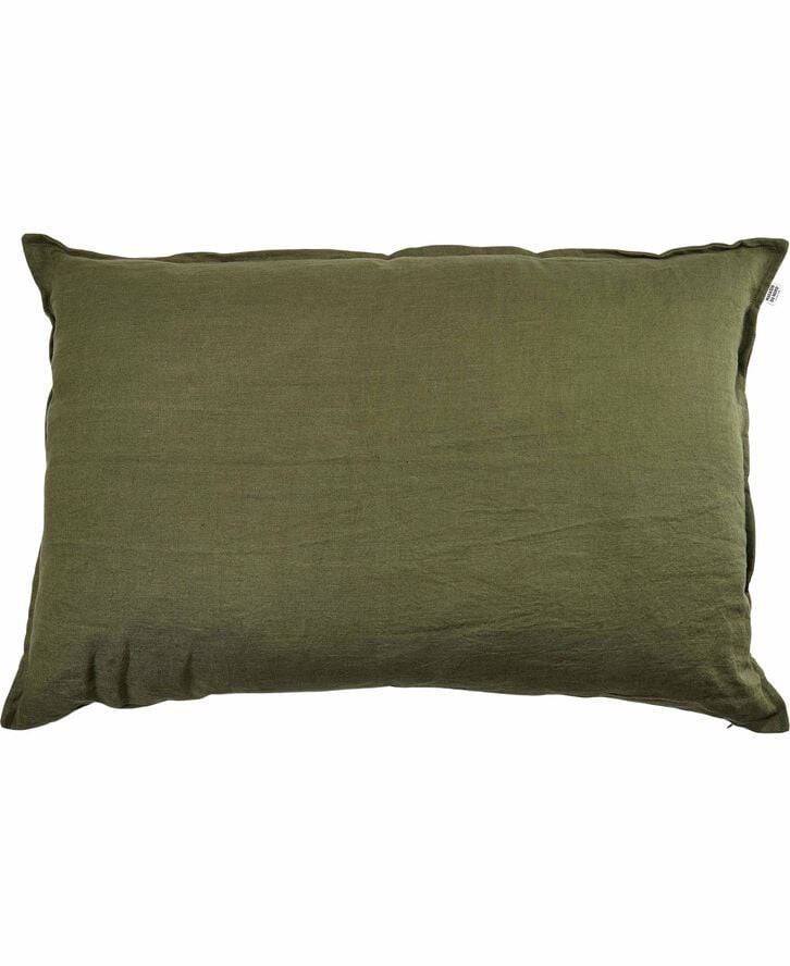Hør pude Olivine 60x90