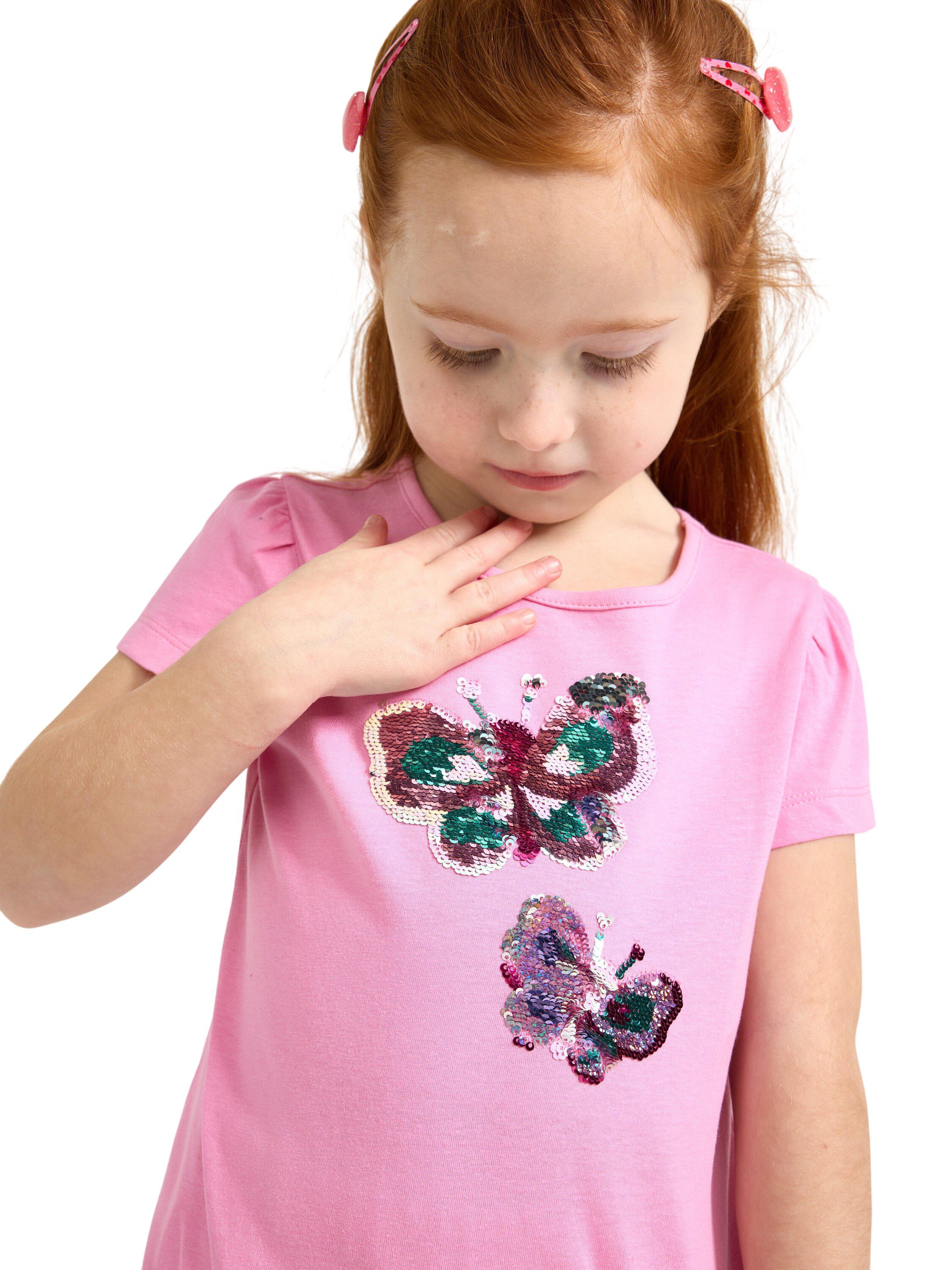 Top in soft cotton jersey with shor