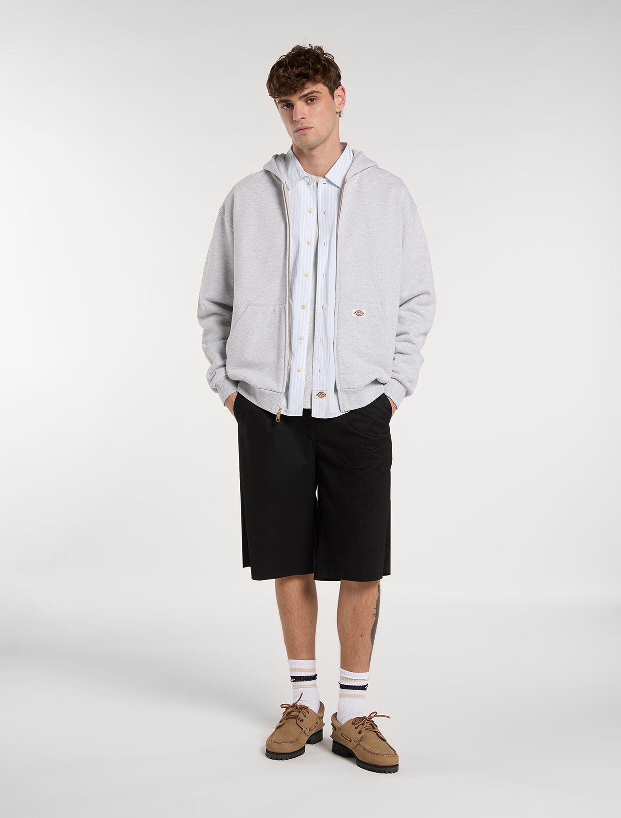 HEMP TWILL 13 INCH WORK SHORT