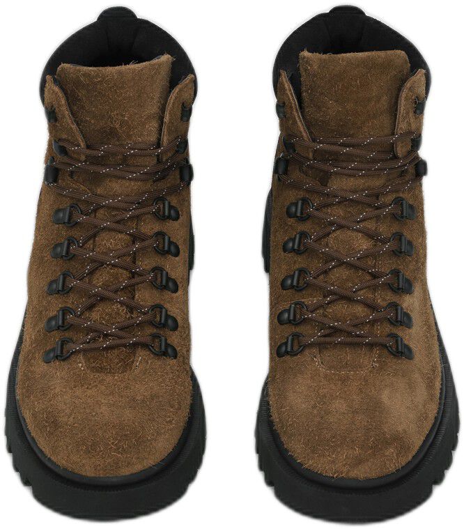 Hairy Suede Hiking Boot