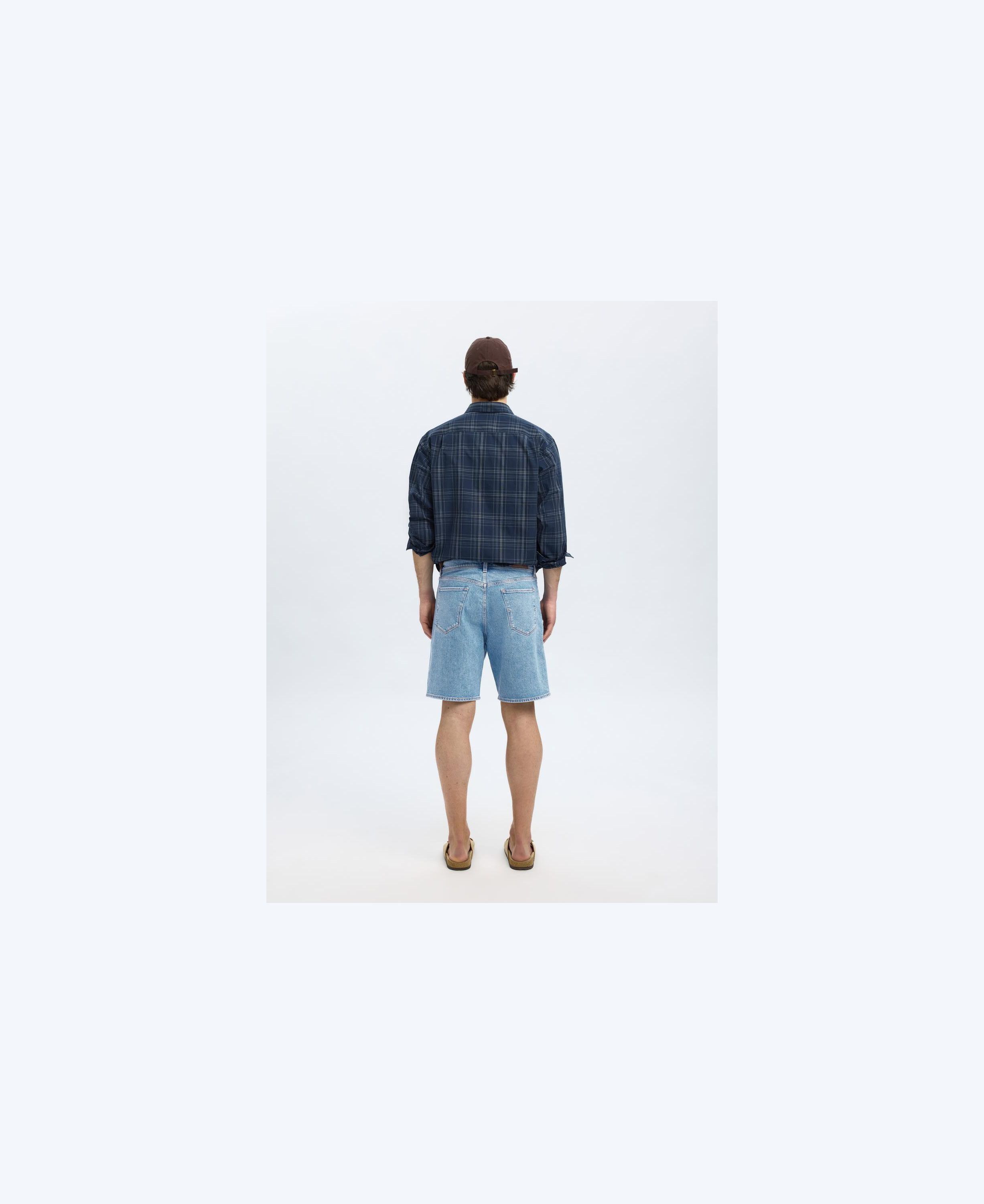 SLHREG ALEX MID BLUE DENIM SHORTS
