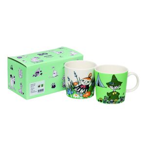 Moomin Arabia 30cl krus 2stk Lille My og Mumrikken