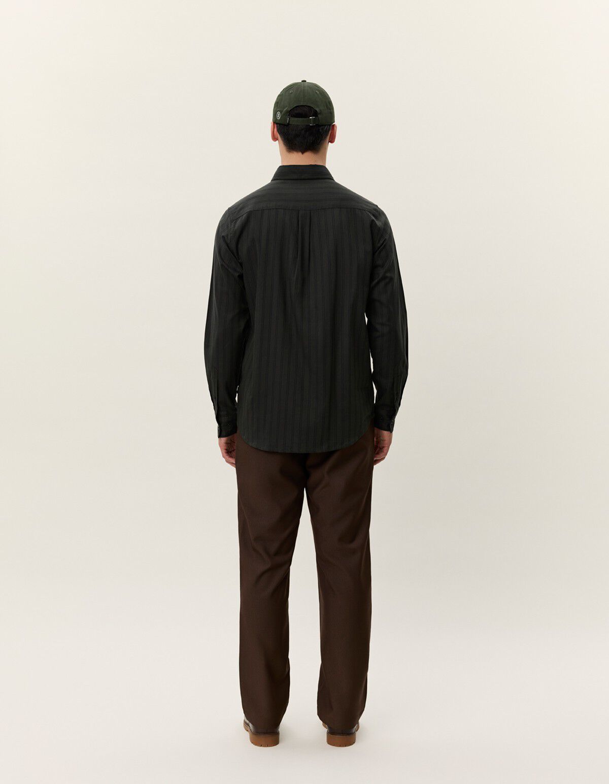 Konrad Melange Striped Shirt