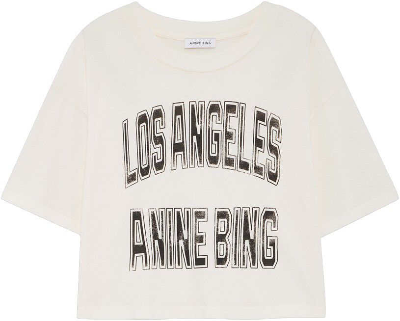 JOHNNY CROPPED TEE - CREAM