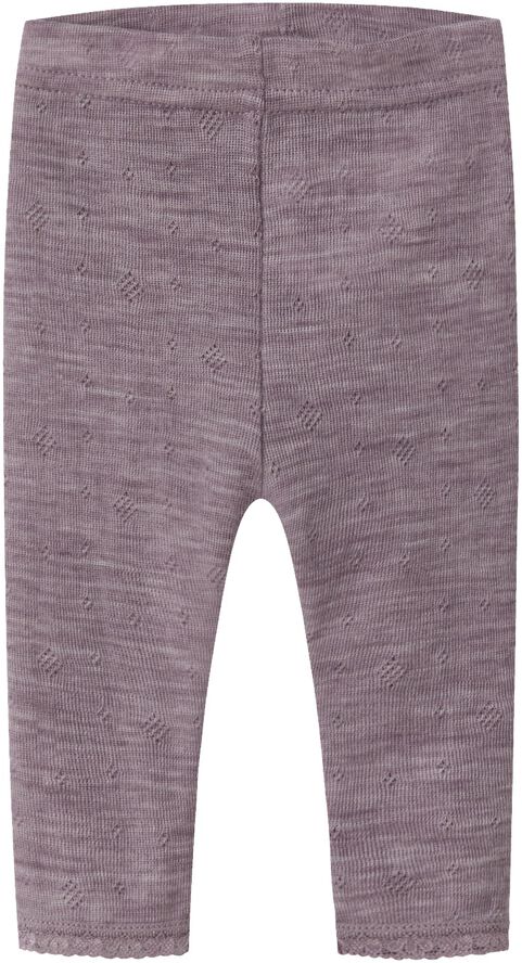 NBFWANG WOOL NEEDLE LEGGING SOLID N