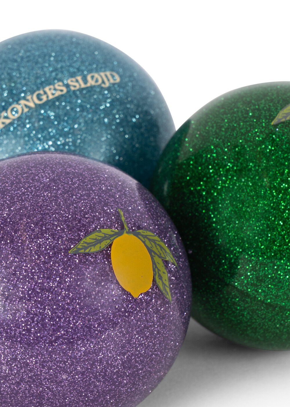 3 PACK SPARKLY BALLS