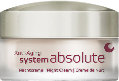 Night Cream anti age System  Absolute Annemarie Börlind