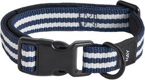 HAY Dogs Collar Flat-S/M-Blue and w