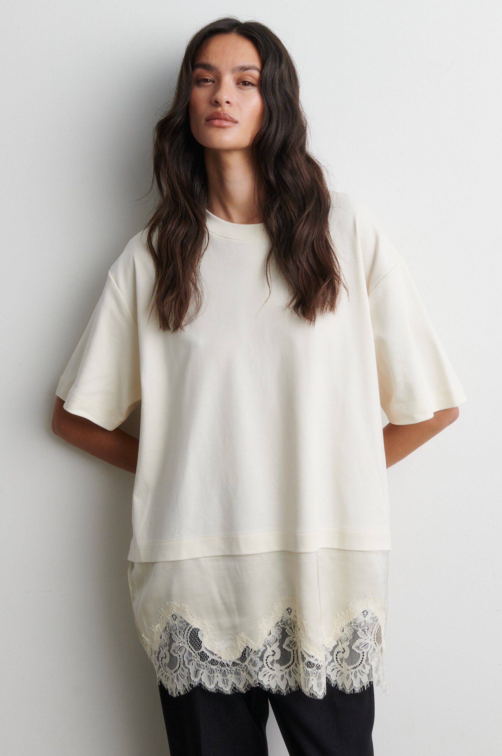 Vaccara Lace Tee