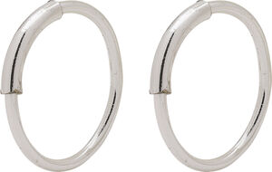 RAQUEL mini hoop earrings silver-plated