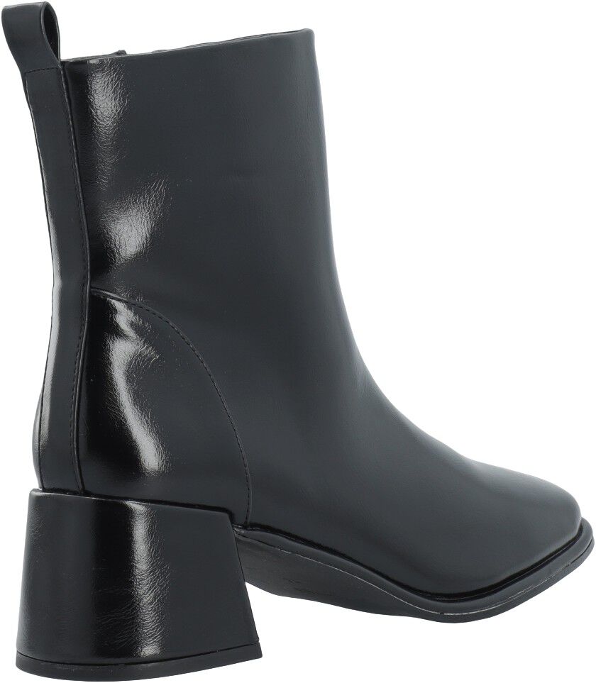 BIAJOLANDA Ankle Zip Boot Faux Leather