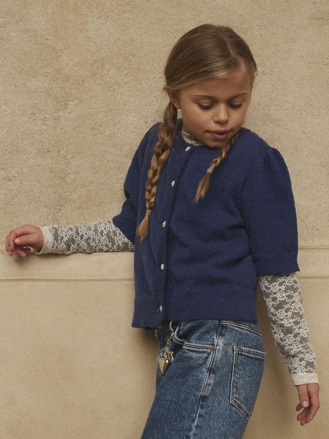 NKFNABETH 2/4 SL KNIT CARD