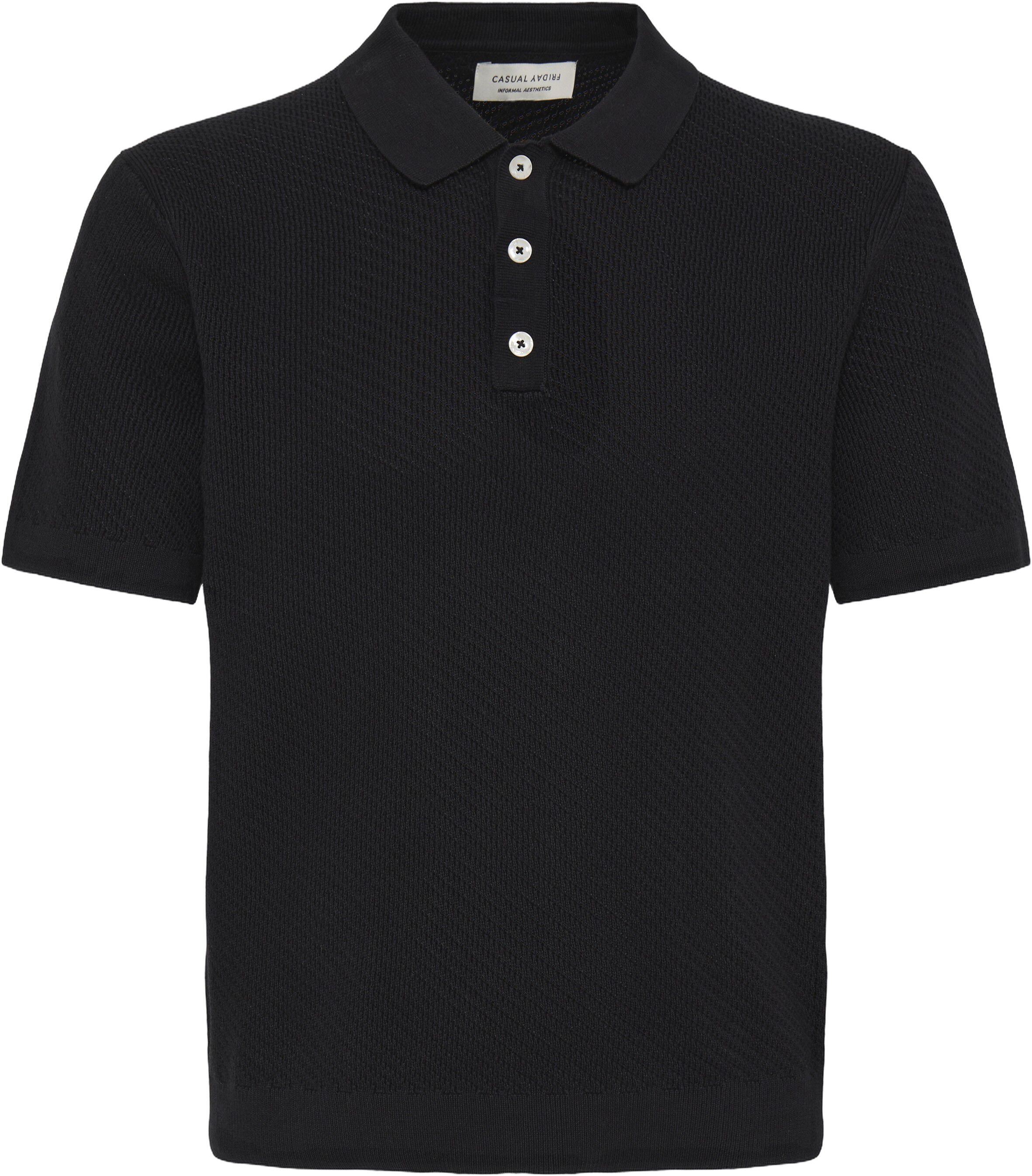CFISAKSSON SS POLO KNIT
