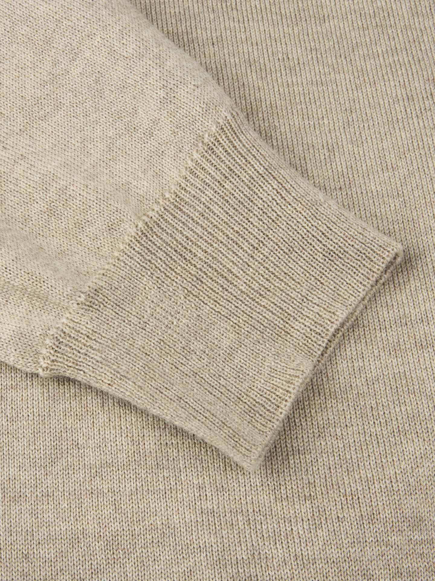 Sweater Knitted Crew Neck With Patch Merino Wool