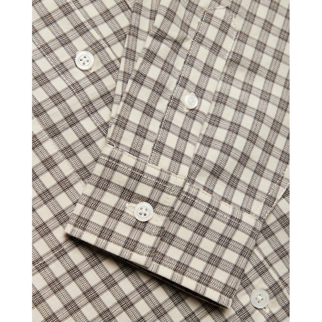 WBLing EMB Check Shirt