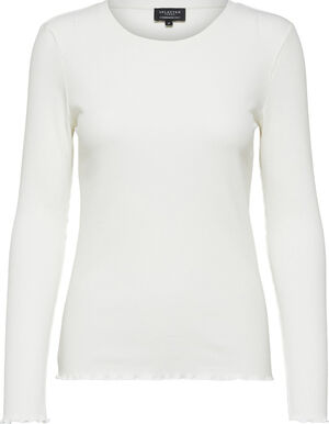 SLFANNA LS CREW NECK TEE S NOOS