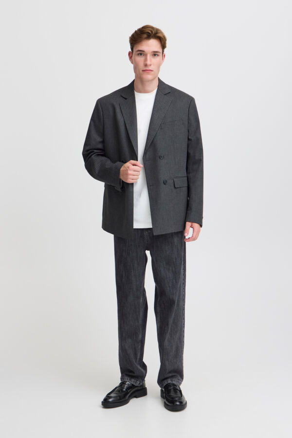 CFBRUCE pinstriped relaxed blazer
