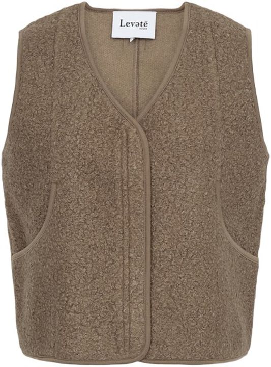 LR-NISSA 1 Vest Lys brun