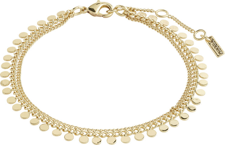 BLOOM recycled bracelet gold-plated