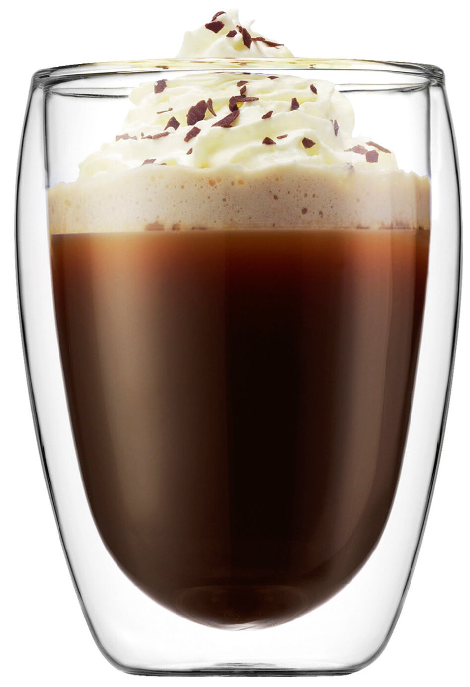 Tv&aring; st glas, dubbelv&auml;ggiga, medium, 0. 35 l, 12 oz