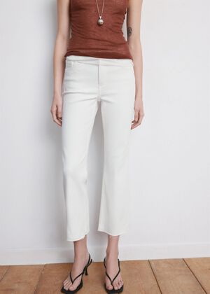 Sienna flared cropped jeans