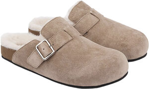 NESSO - SKIN MULES WITH ADJUSTABLE BUCKET