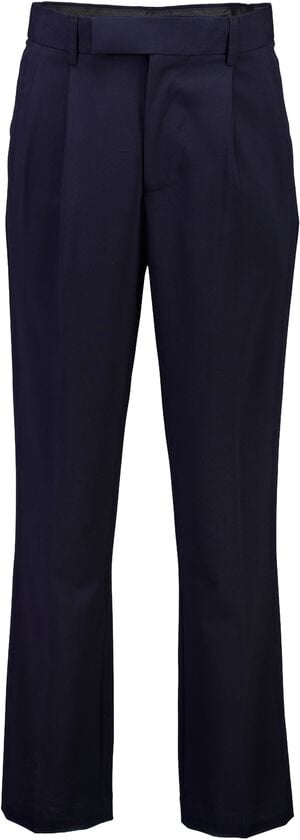 Relaxed pleated formal pants
