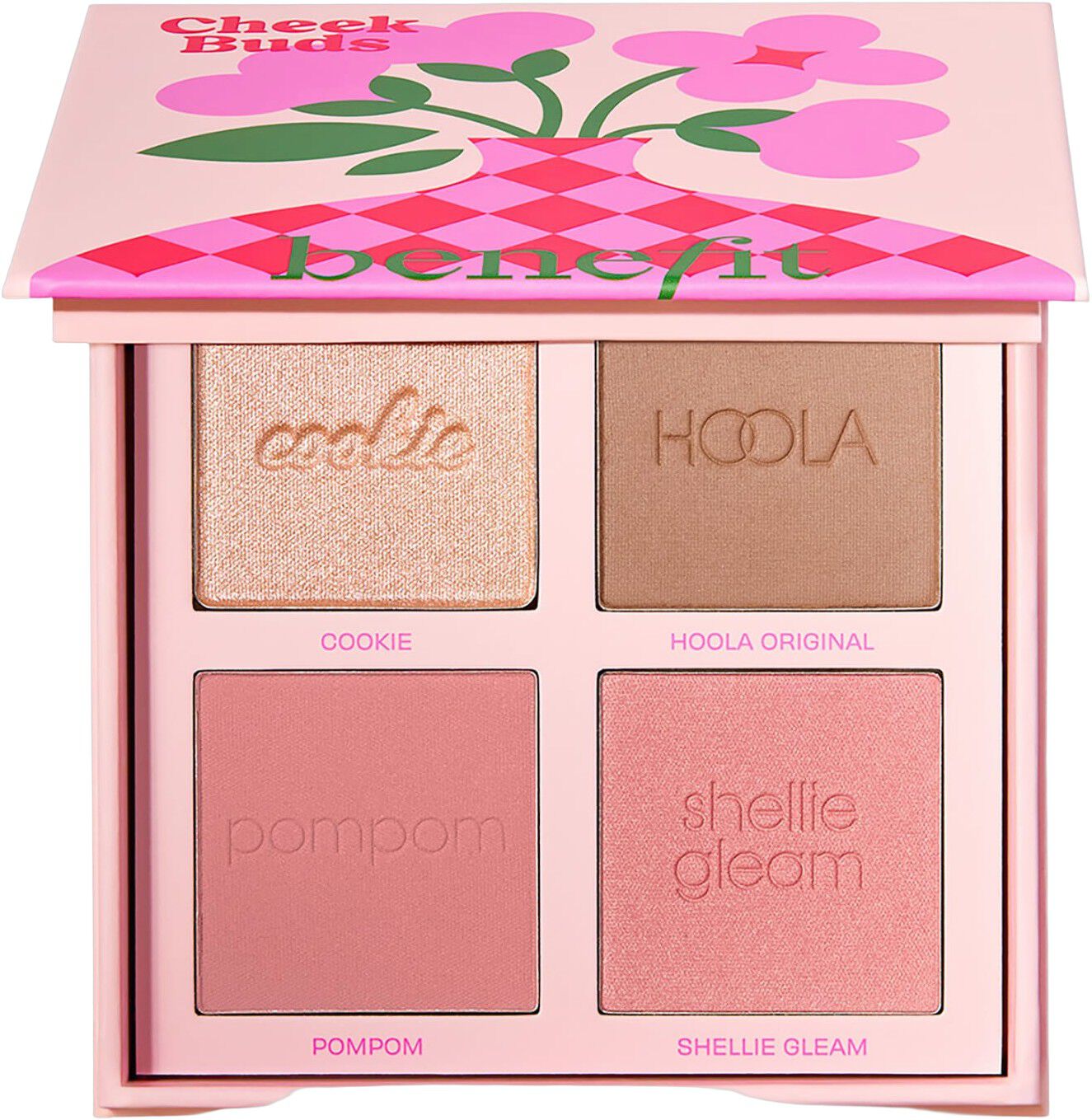 Cheek buds - Bronzer, blush and highlighter palette