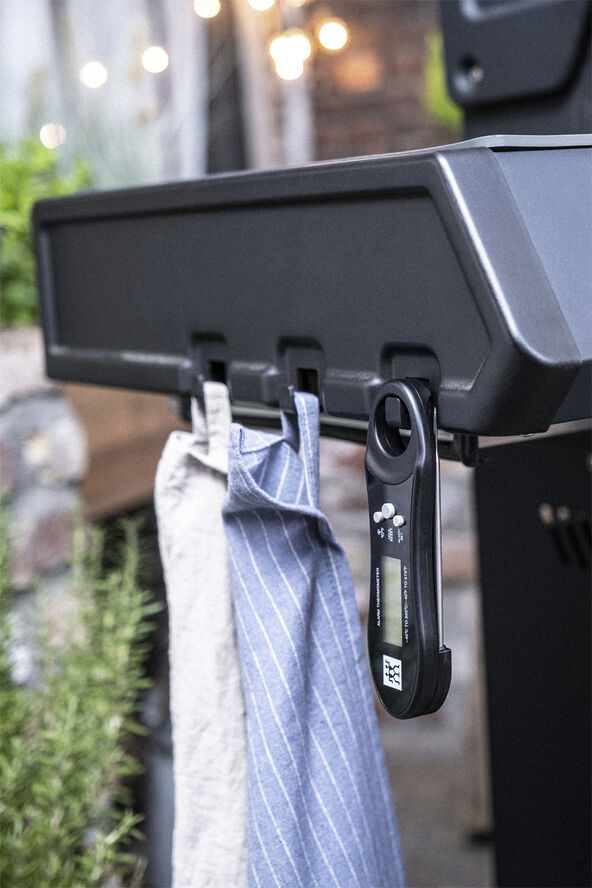 BBQ+ Digital termometer Svart ABS