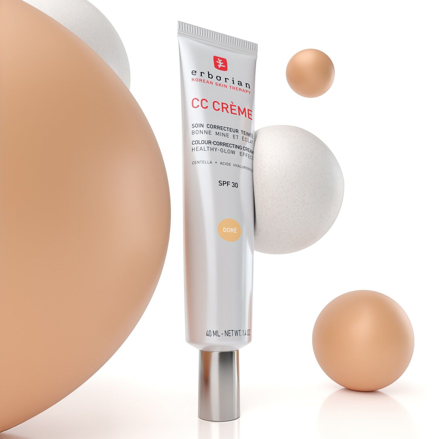 CC Cr&egrave;me - Tinted Concealer - H&auml;lsosam lyster och utstr&aring;lning