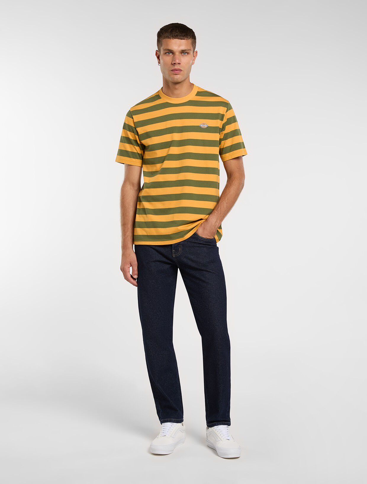 982 SLIM TAPERED JEANS RINSED