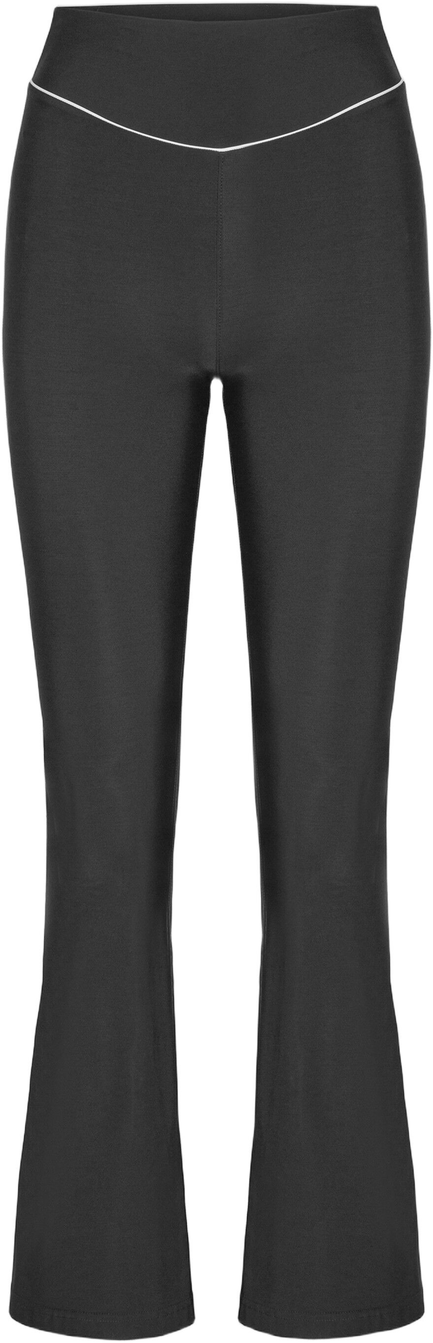 Peak high-waist flared brushed leggings - Ocean