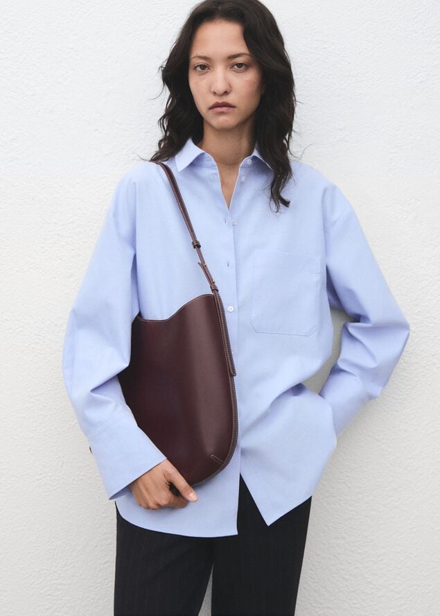 Pocket oversize shirt