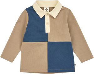 Cozy Me Color Block L/S Polo Shirt Baby