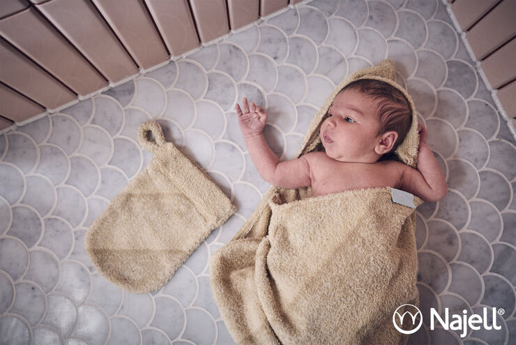 2 Pack Washcloths - Beach Beige