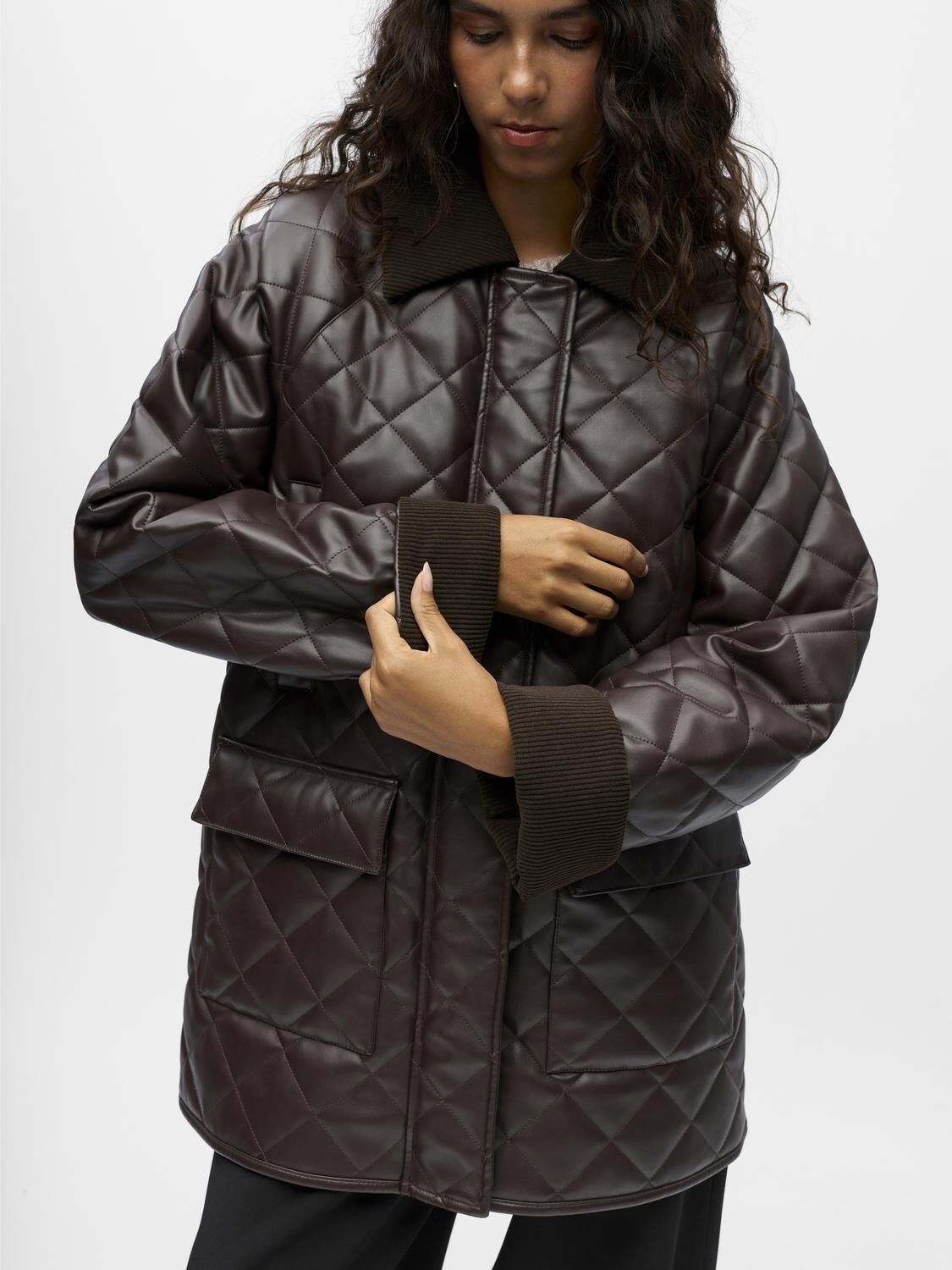 OBJJUNA L/S RE QUILTED JACKET 140