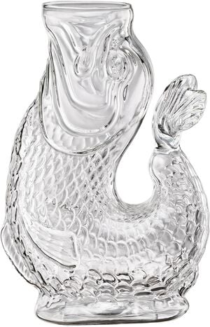 Vandkaraffel fisk, klar, glas, NEMO