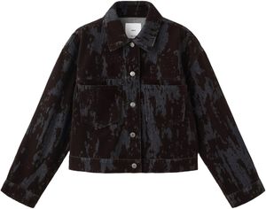 Devoré denim jacket