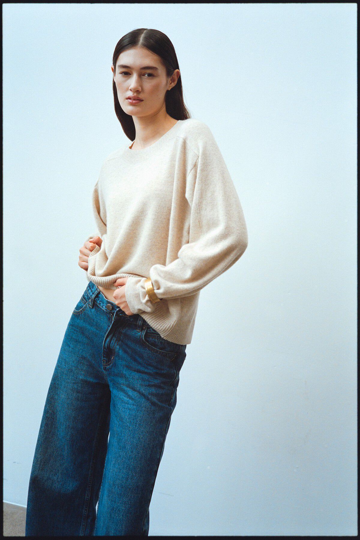 Woolcash boxy sweater - Dalani