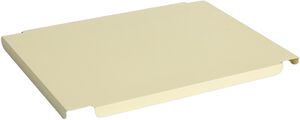HAY Colour Crate Lid Metal-Medium-Light yellow
