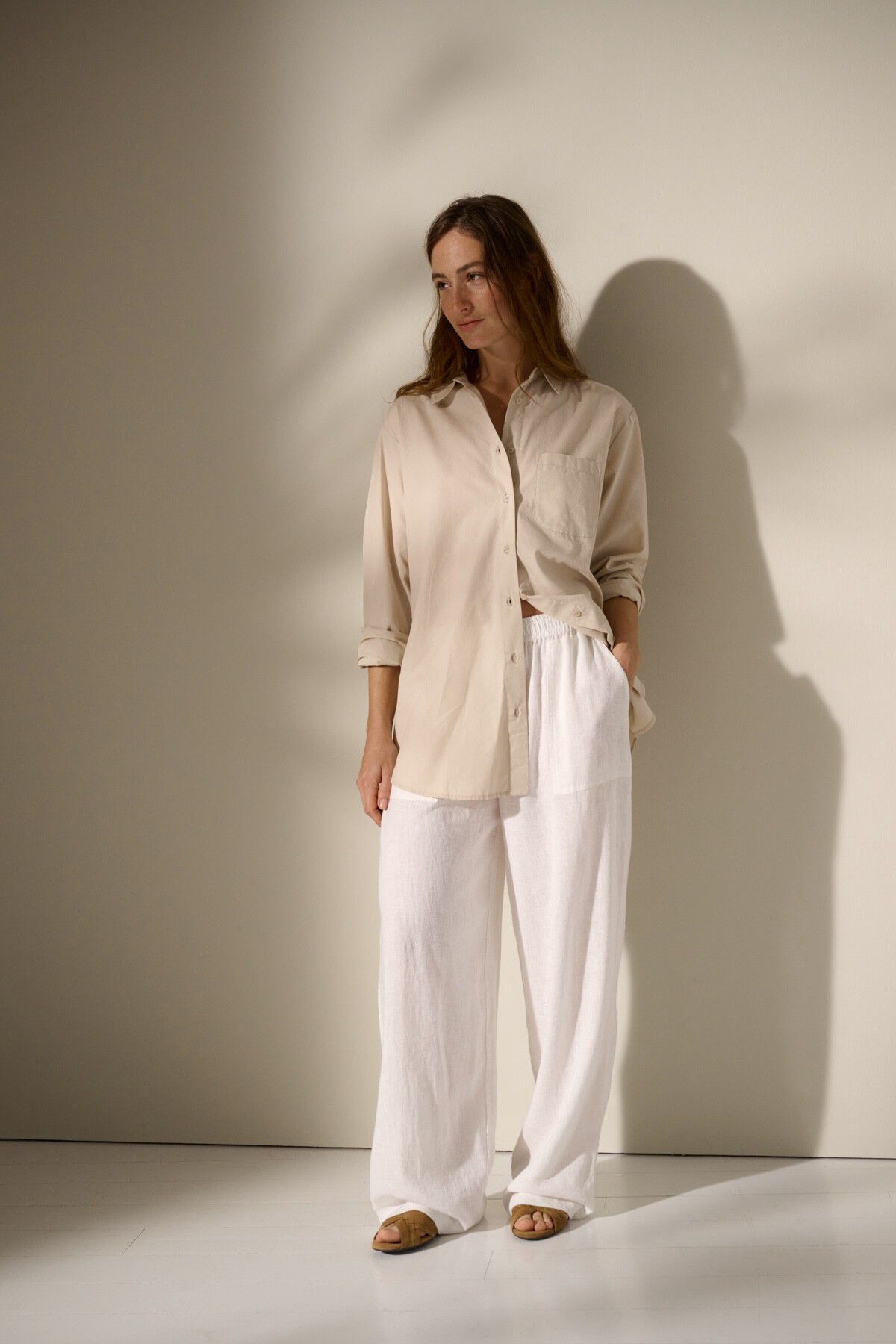 gaia shirt poplin