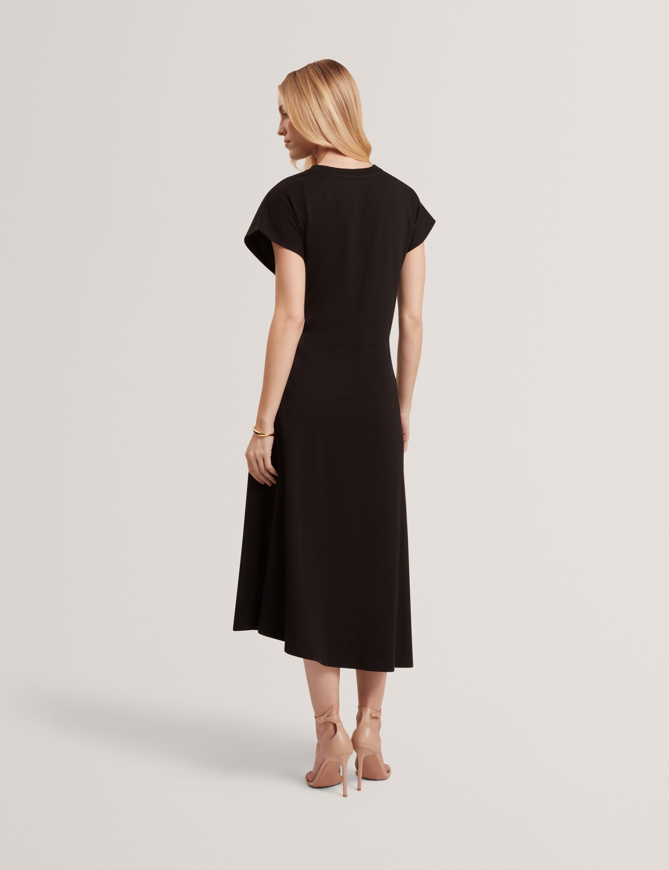 HESSIE T-Shirt Dress With Metal Tri