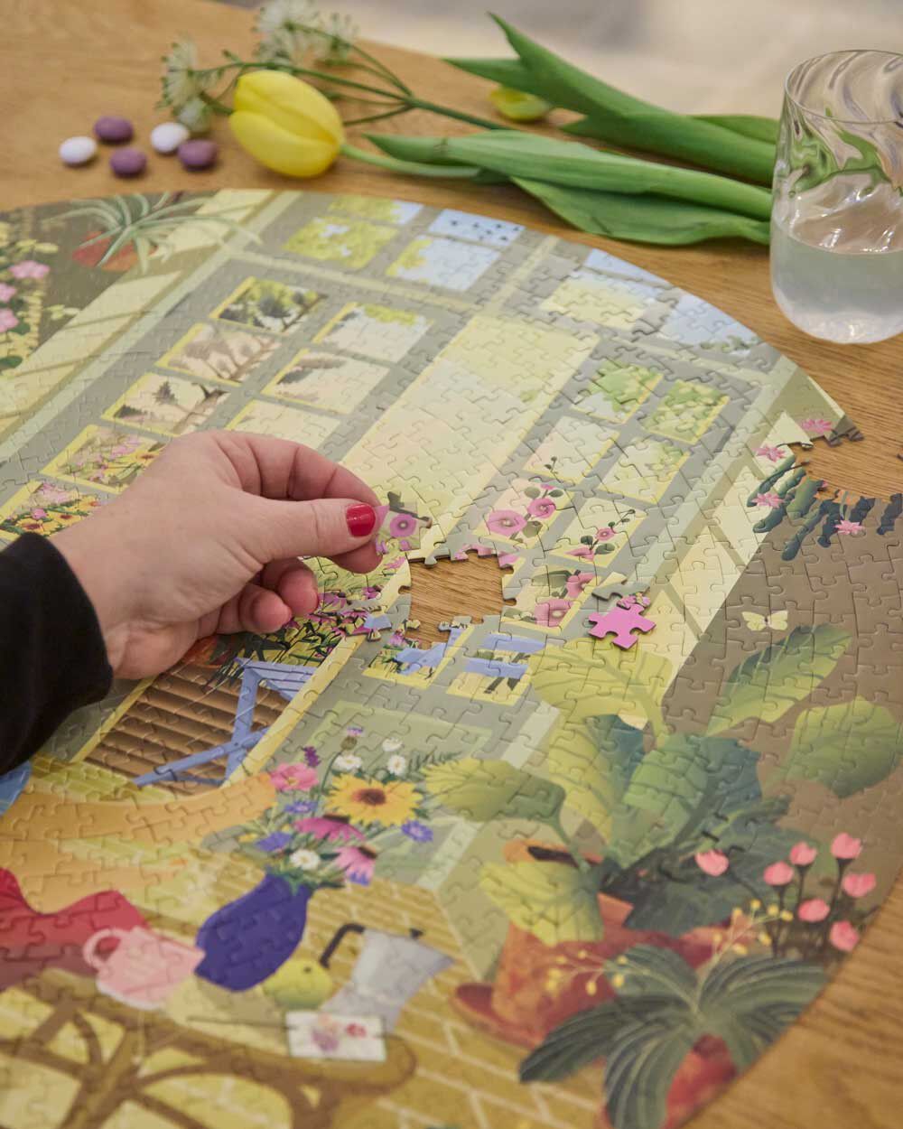 MORNING GLOW - puslespil med 1000 brikker