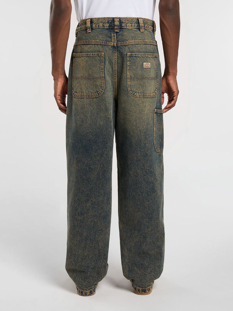 MADISON BAGGY FIT DENIM YELLOW FADE