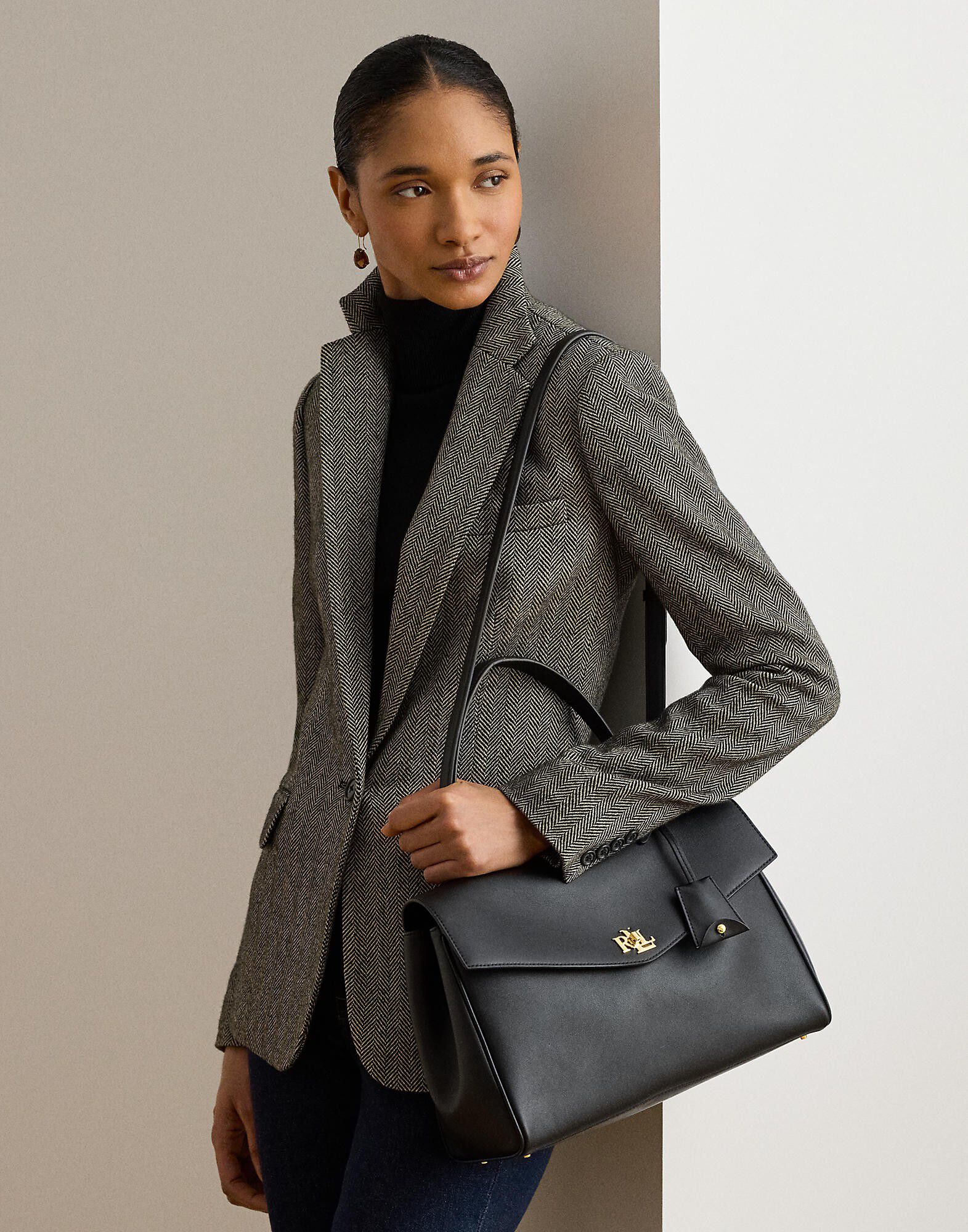 Nappa Leather Medium Farrah Soft Satchel