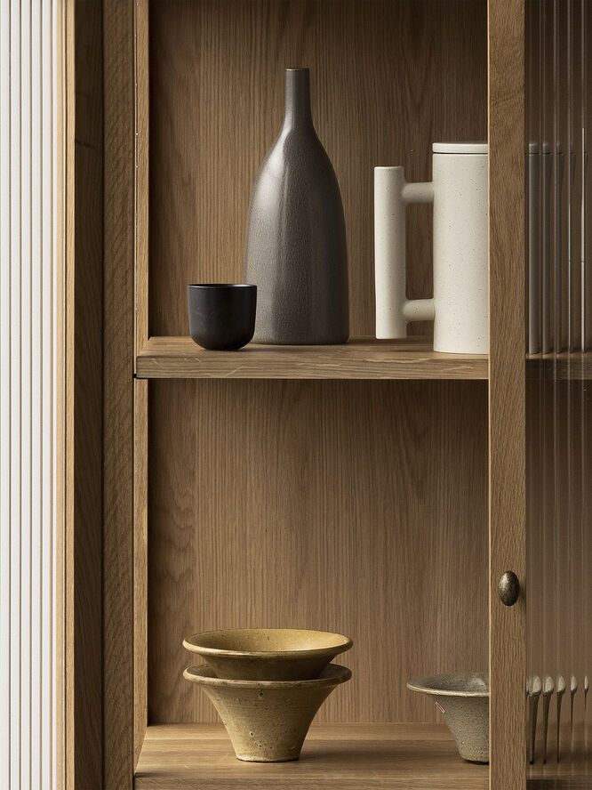 Triptych Bowl, Ø15, Crème